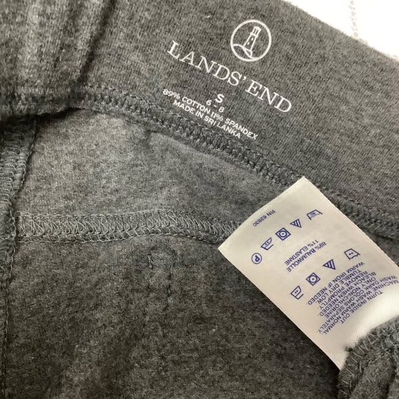 Lands’End Soft Jogging Pants S (6-8) 28” waist - Picture 3 of 4